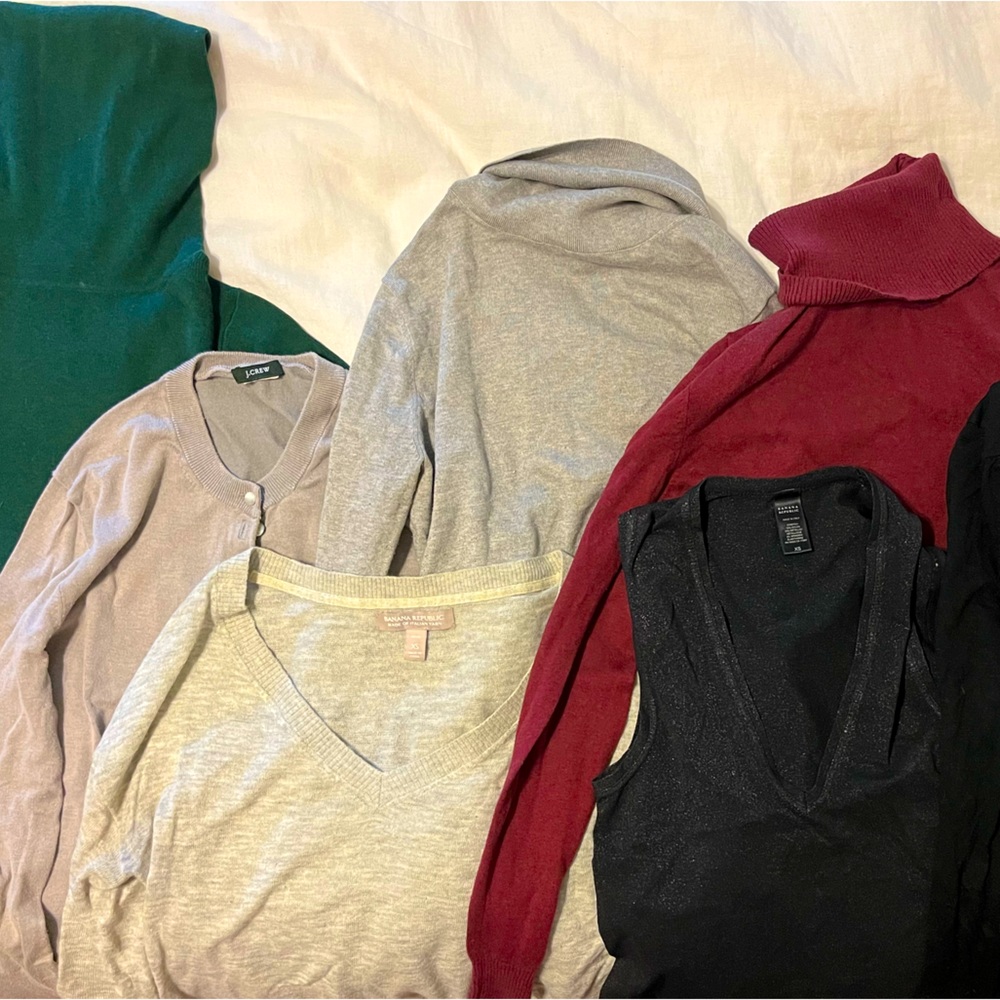 Women’s XS Sweaters - Banana Republic and J. Crew